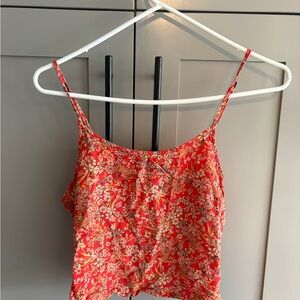 O’Neill Floral Red Women's Top